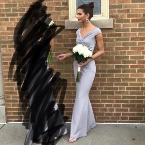 Fitted, Off The Shoulder Gown